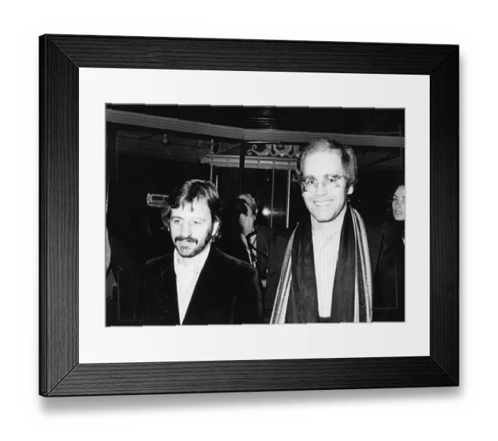 Framed Print : Elton & Ringo Framed Print : Elton & Ringo