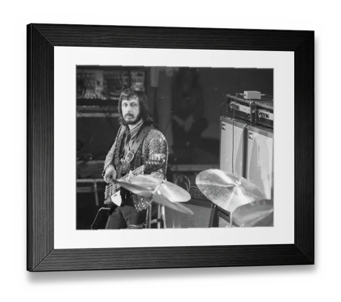 Framed Print : The Who Bassist Performing Framed Print : The Who Bassist Performing