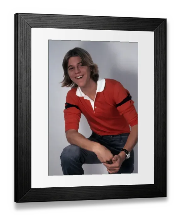Framed Print : Actor Vince Van Patten Portrait