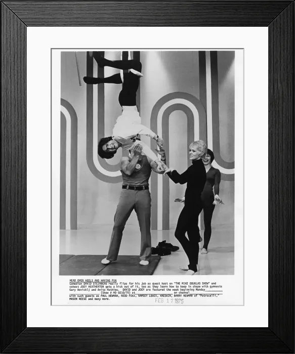 Framed Print : The Mike Douglas Show Framed Print : The Mike Douglas Show