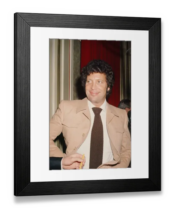 Framed Print : Tom Jones. LOS ANGELES - FEBRUARY 6: Welsh singer Tom Jones attends the Framed Print : Tom Jones. LOS ANGELES - FEBRUARY 6: Welsh singer Tom Jones attends the
