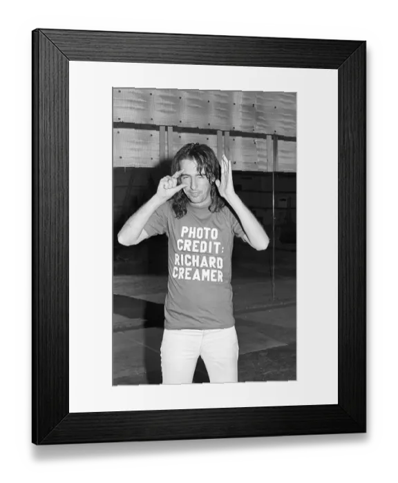 Framed Print : Photo of Alice Cooper Framed Print : Photo of Alice Cooper