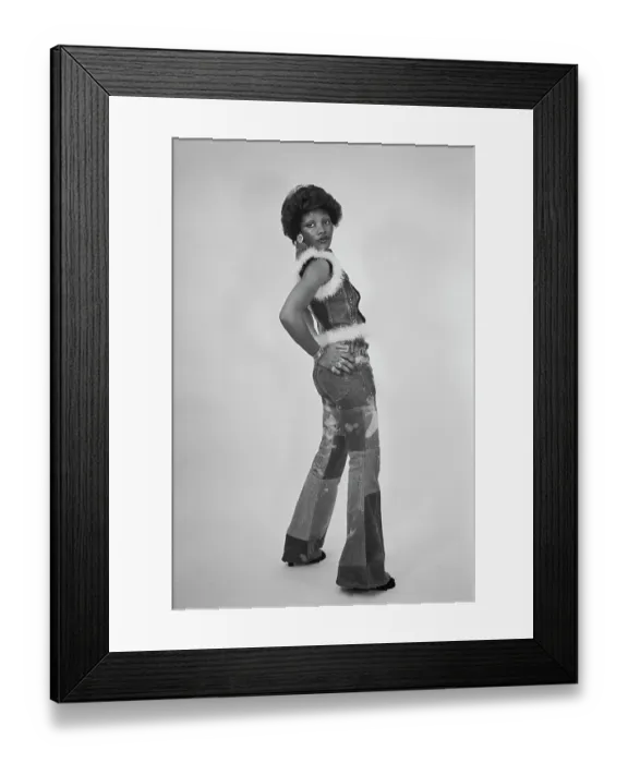 Framed Print : Vicki Abercombie - Soul Train Dancer Framed Print : Vicki Abercombie - Soul Train Dancer