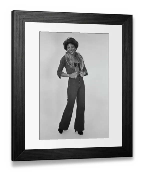 Framed Print : Vicki Abercombie - Soul Train Dancer