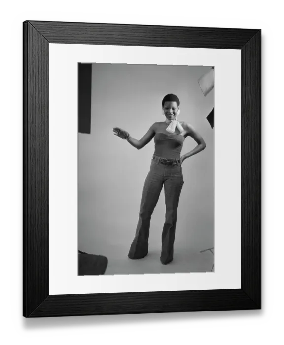Framed Print : Thelma Davis - Soul Train Dancer Framed Print : Thelma Davis - Soul Train Dancer