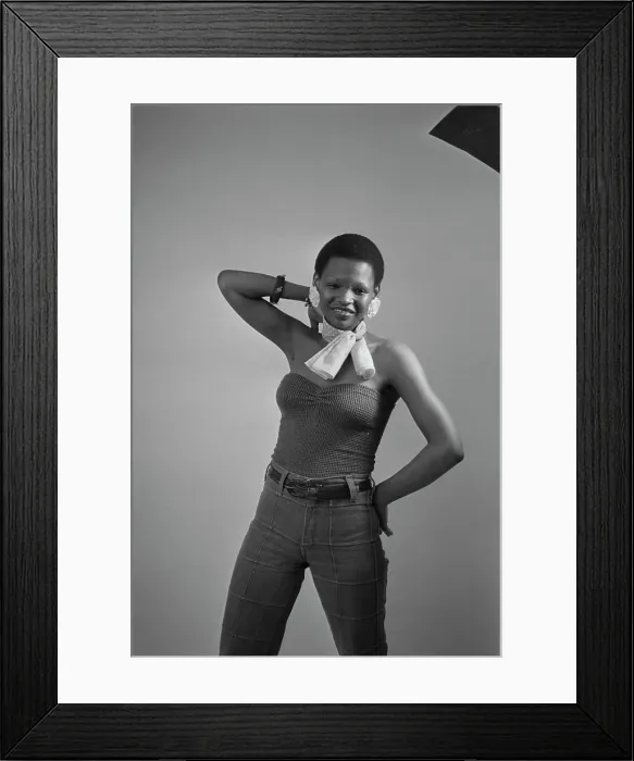 Framed Print : Thelma Davis - Soul Train Dancer Framed Print : Thelma Davis - Soul Train Dancer