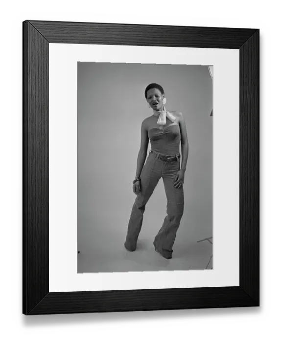 Framed Print : Thelma Davis - Soul Train Dancer Framed Print : Thelma Davis - Soul Train Dancer