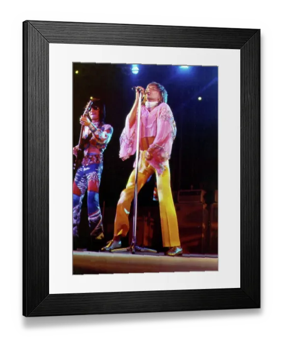 Framed Print : The Faces Perform In Los Angeles Framed Print : The Faces Perform In Los Angeles