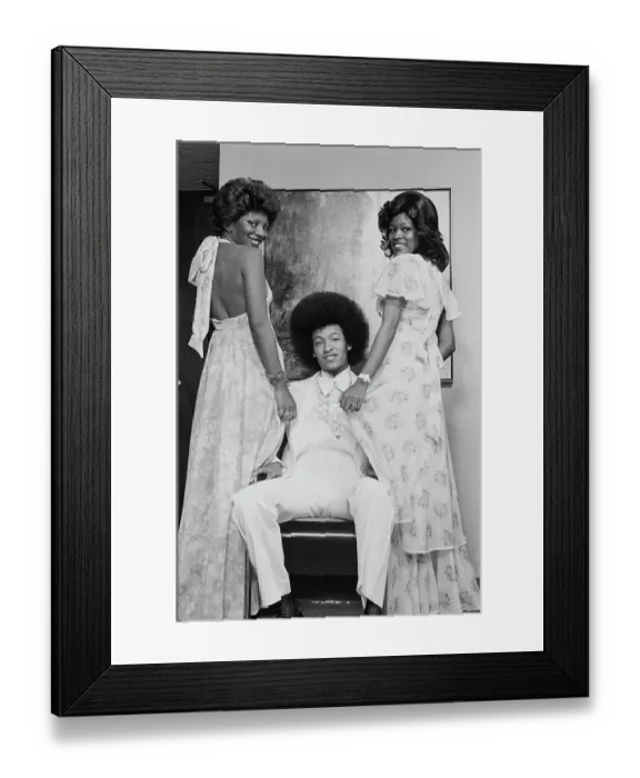 Framed Print : Right On! Fashions, 1975 Framed Print : Right On! Fashions, 1975