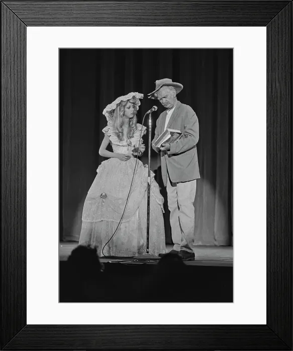 Framed Print : An Evening That's Entertainment Revue, UCLA, 1975