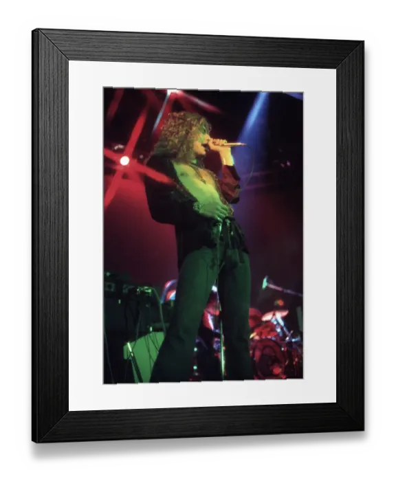 Framed Print : Photo of Robert Plant Framed Print : Photo of Robert Plant