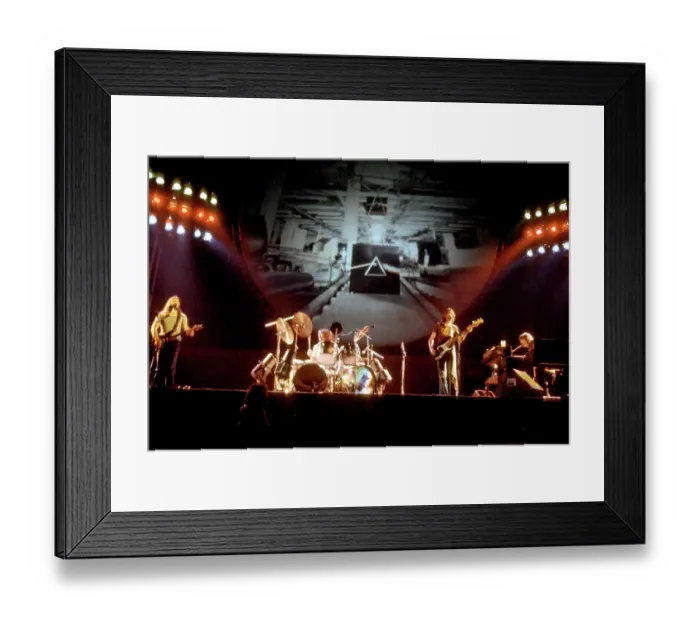Framed Print : Pink Floyd Live In LA Framed Print : Pink Floyd Live In LA