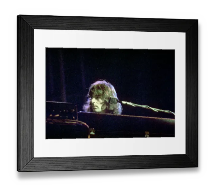 Framed Print : Rick Wright Live Framed Print : Rick Wright Live