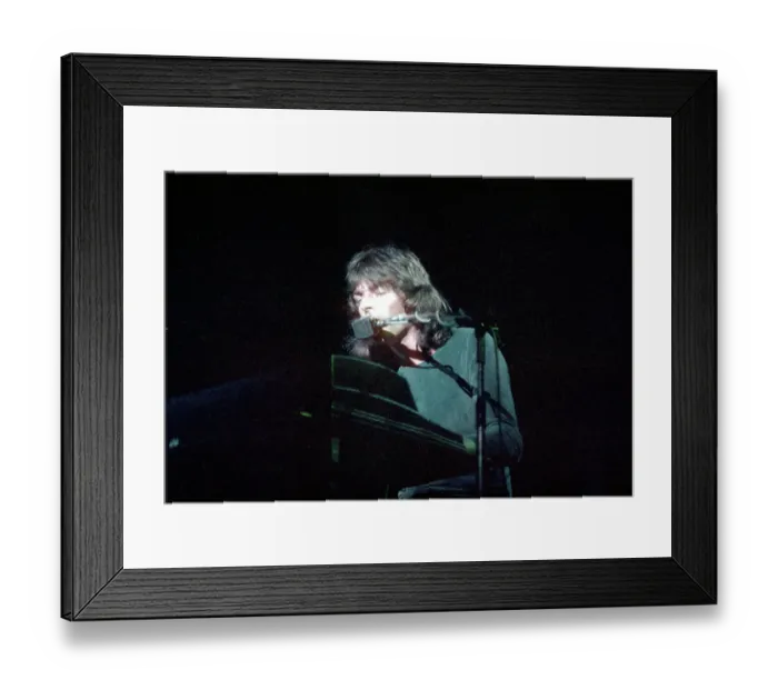 Framed Print : Rick Wright Live