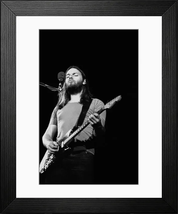 Framed Print : Dave Gilmour Live Framed Print : Dave Gilmour Live
