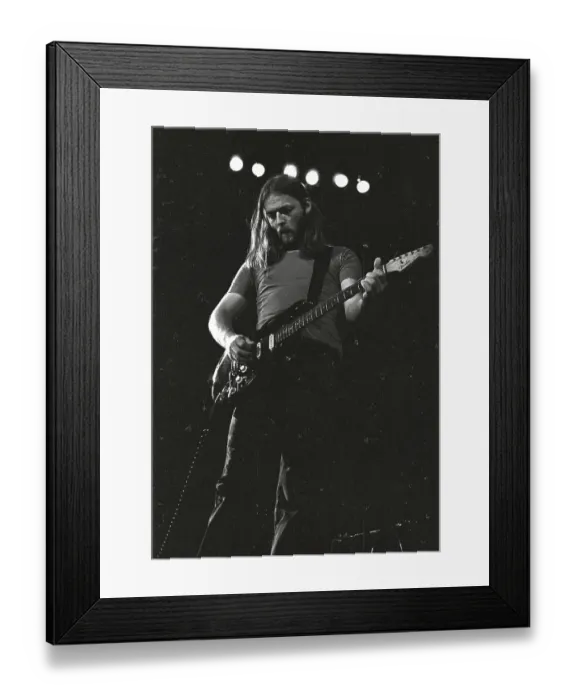 Framed Print : Dave Gilmour Live Framed Print : Dave Gilmour Live