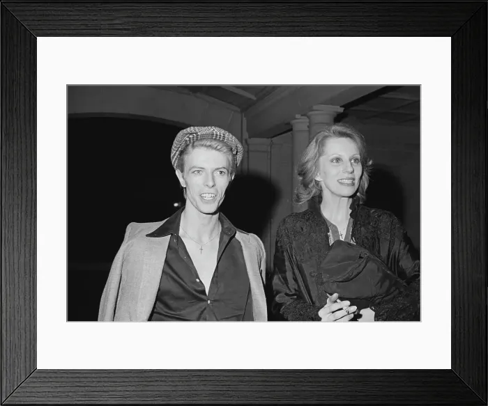 Framed Print : David And Angie Bowie Framed Print : David And Angie Bowie