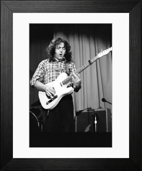 Framed Print : Photo of Rory Gallagher Framed Print : Photo of Rory Gallagher