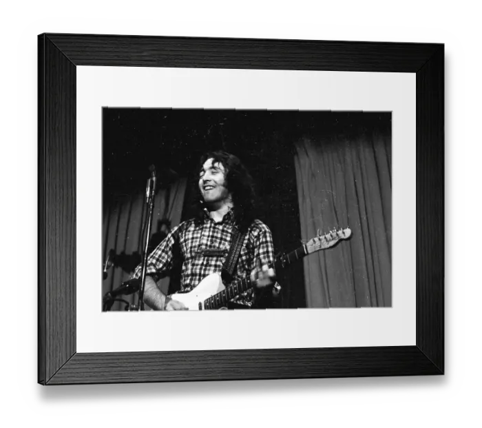 Framed Print : Photo of Rory Gallagher Framed Print : Photo of Rory Gallagher