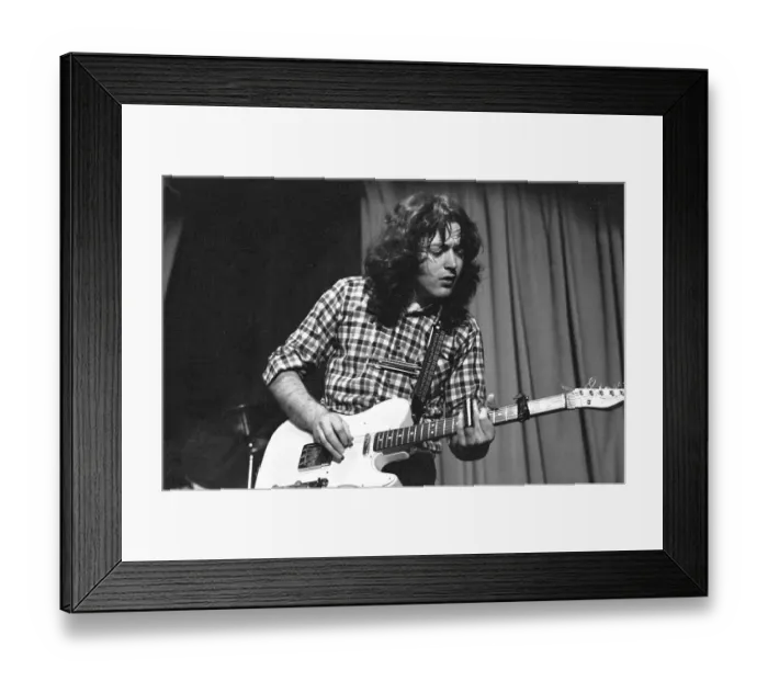 Framed Print : Photo of Rory Gallagher Framed Print : Photo of Rory Gallagher