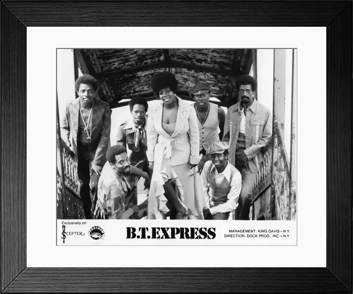 Framed Print : B.T. Express Portrait Framed Print : B.T. Express Portrait