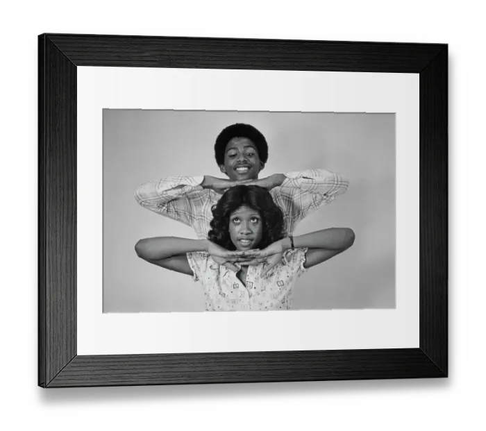 Framed Print : Soul Train Dancers