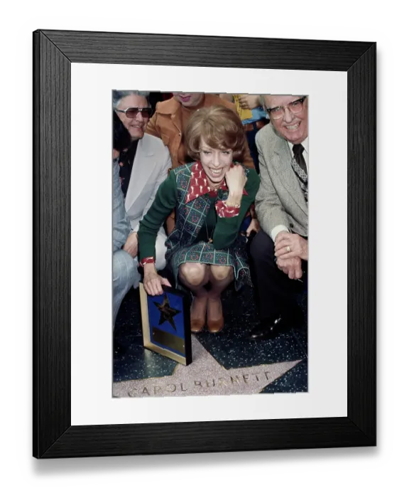 Framed Print : Hollywood Walk Of Fame Star Ceremony Framed Print : Hollywood Walk Of Fame Star Ceremony