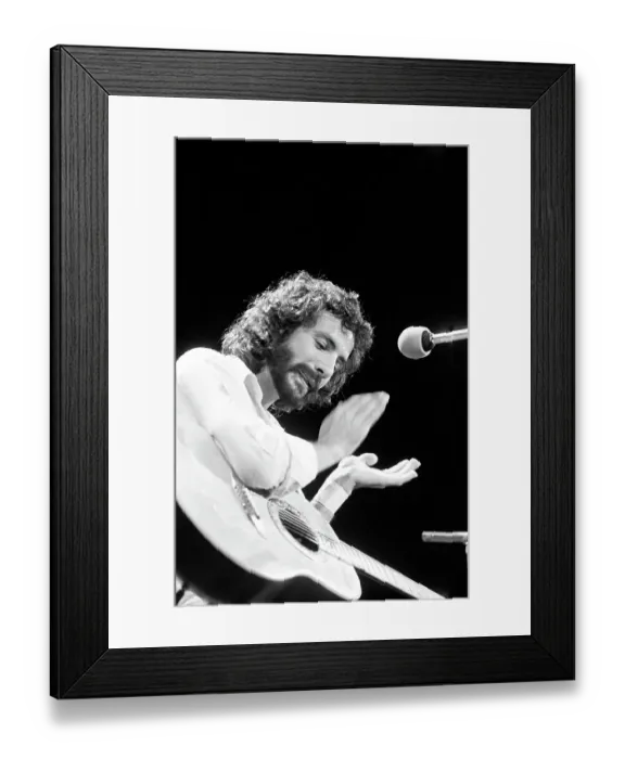Framed Print : Photo of Cat Stevens Framed Print : Photo of Cat Stevens