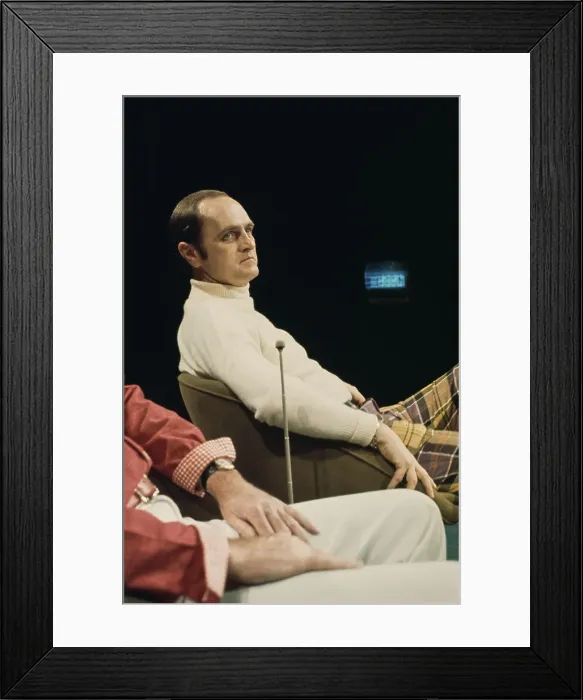 Framed Print : Bob Newhart During Celebrity Bowling Framed Print : Bob Newhart During Celebrity Bowling