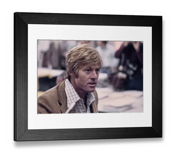 Framed Print : Redford at Press Conference Framed Print : Redford at Press Conference