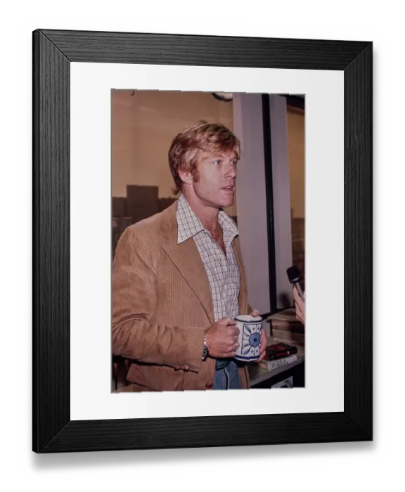 Framed Print : Redford at Press Conference Framed Print : Redford at Press Conference