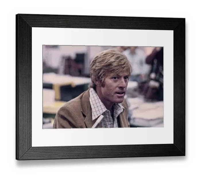 Framed Print : Redford at Press Conference Framed Print : Redford at Press Conference