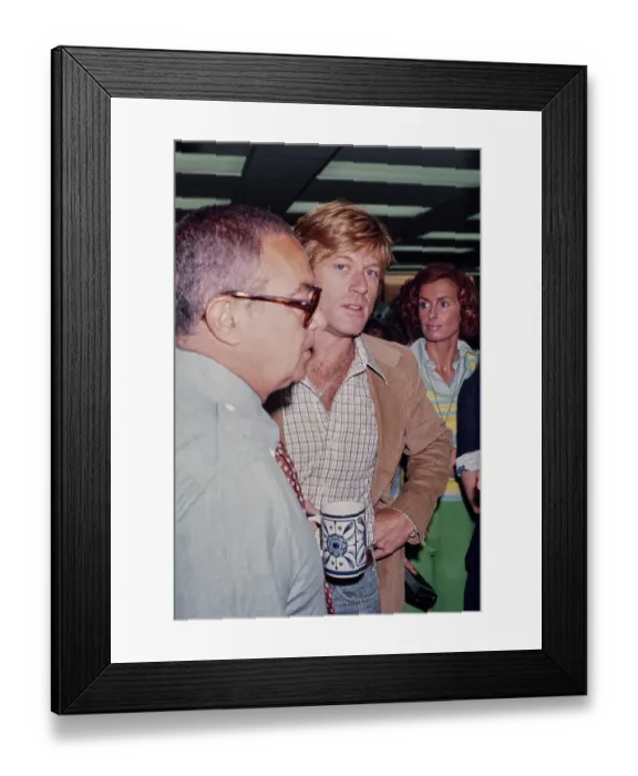 Framed Print : Redford at Press Conference Framed Print : Redford at Press Conference