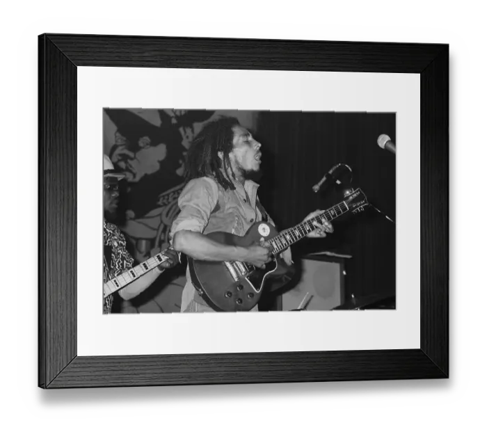 Framed Print : July 10, 1975, Los Angeles, Bob Marley Framed Print : July 10, 1975, Los Angeles, Bob Marley