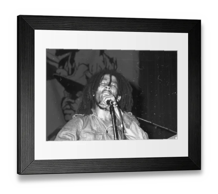 Framed Print : Photo of Bob Marley Framed Print : Photo of Bob Marley