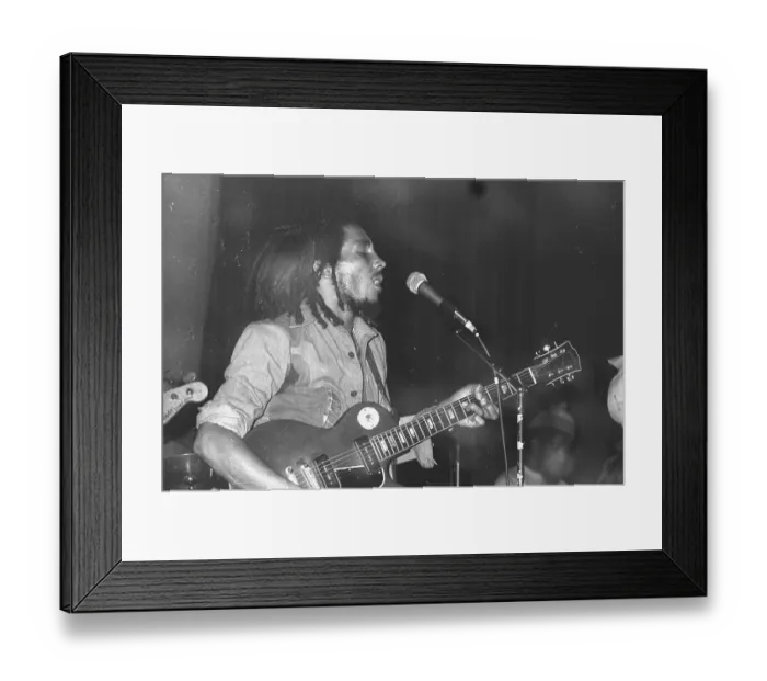 Framed Print : Photo of Bob Marley Framed Print : Photo of Bob Marley