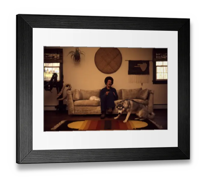 Framed Print : Keith Jarrett Portrait Session