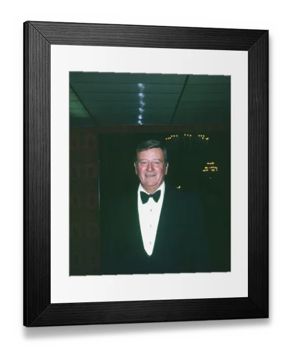 Framed Print : John Wayne On The Town Framed Print : John Wayne On The Town
