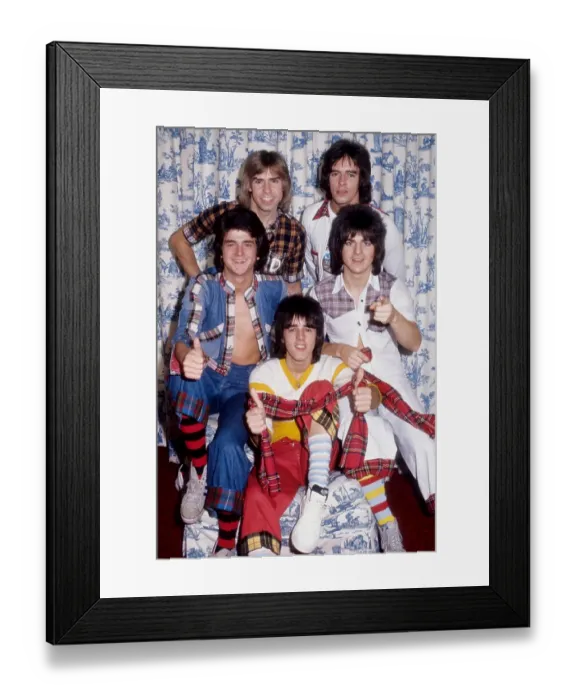 Framed Print : The Bay City Rollers