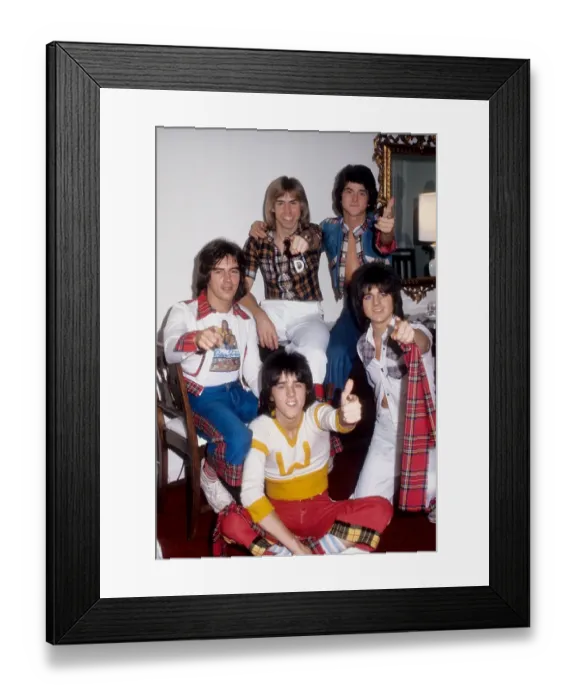 Framed Print : The Bay City Rollers
