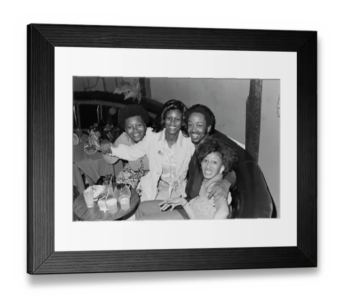 Framed Print : Soul Train Dancers