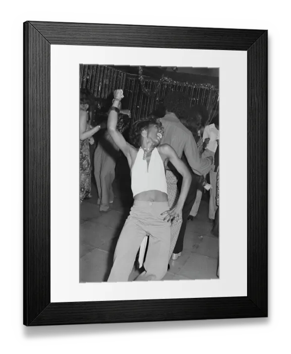 Framed Print : Soul Train Dancers