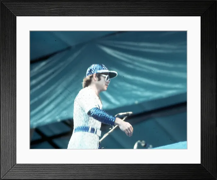 Framed Print : Elton At Dodger Stadium Framed Print : Elton At Dodger Stadium