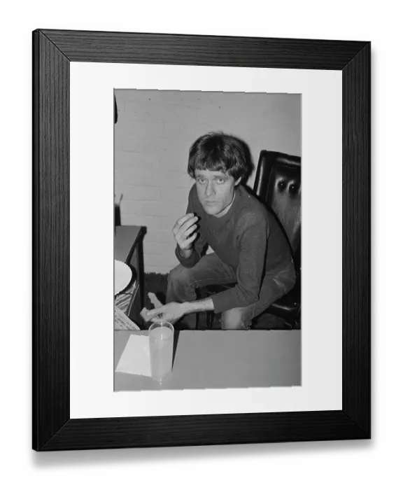 Framed Print : Kim Fowley, American Record Producer, Songwriter & Musician