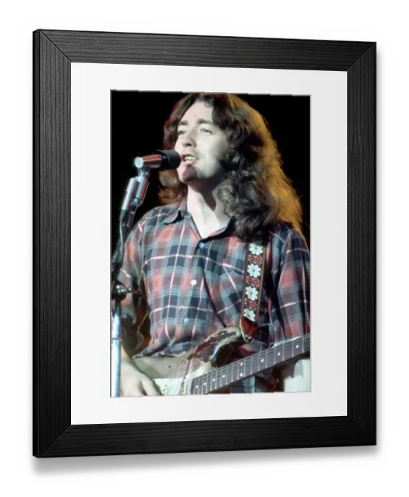 Framed Print : Photo of Rory Gallagher Framed Print : Photo of Rory Gallagher