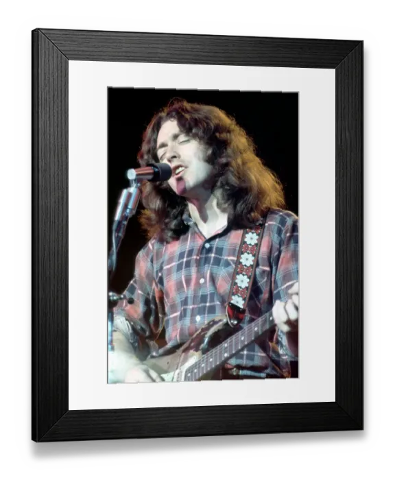 Framed Print : Photo of Rory Gallagher Framed Print : Photo of Rory Gallagher