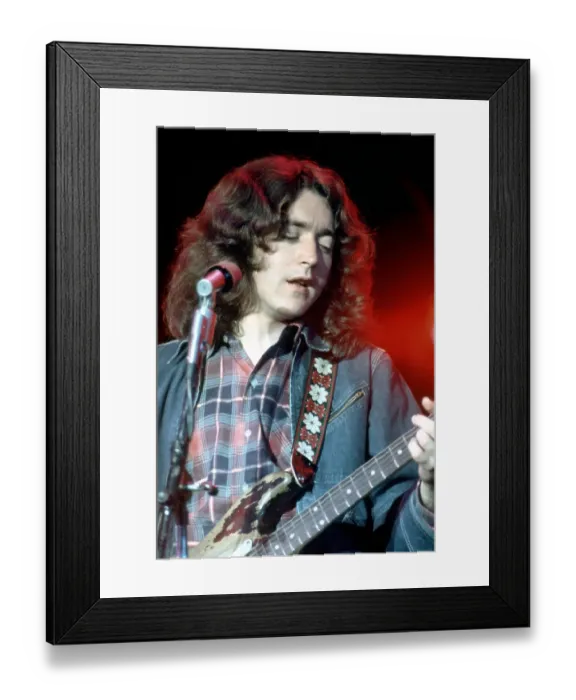 Framed Print : Photo of Rory Gallagher Framed Print : Photo of Rory Gallagher
