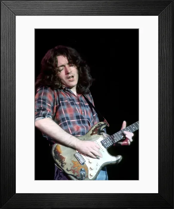 Framed Print : Photo of Rory Gallagher Framed Print : Photo of Rory Gallagher