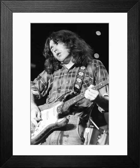 Framed Print : Photo of Rory Gallagher Framed Print : Photo of Rory Gallagher