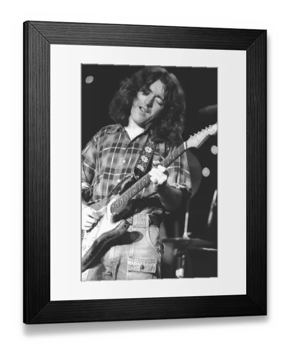 Framed Print : Photo of Rory Gallagher Framed Print : Photo of Rory Gallagher